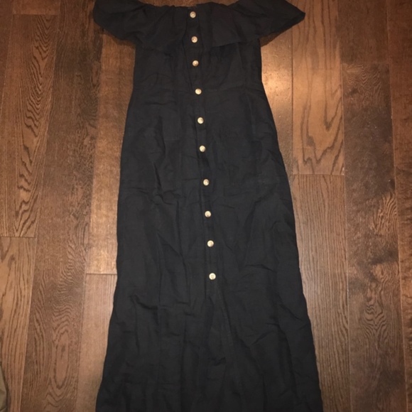 SOLD -BNWT Topshop Bardot linen dress - Picture 2 of 7